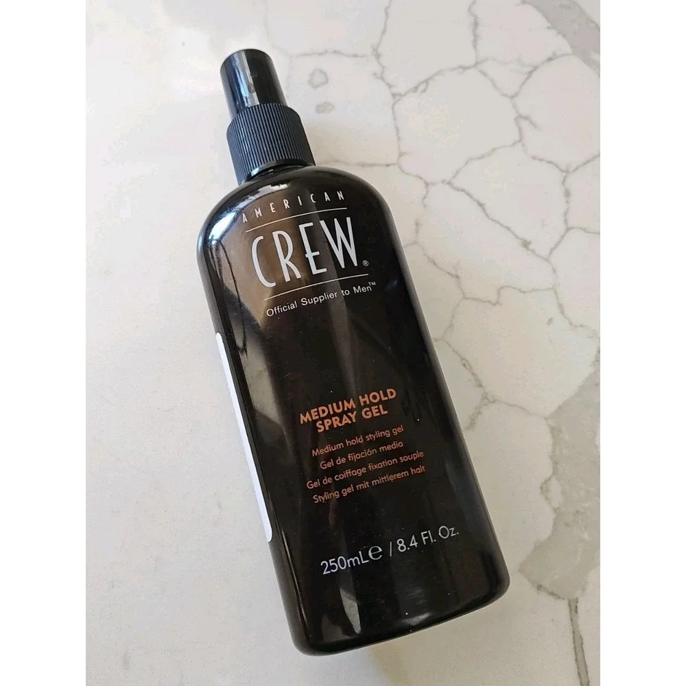 American Crew Spray Gel Medium Hold 8.45 oz Styling Natural Look‎